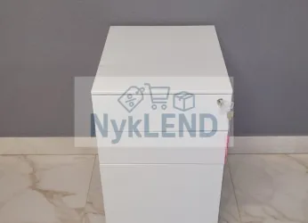 Kontenerek metalowy z szufladami