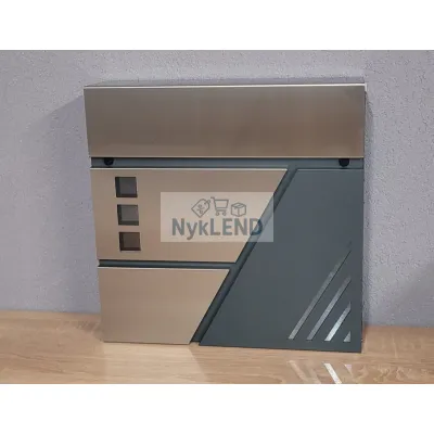 Skrzynka na listy antracyt