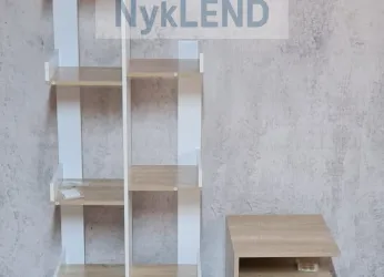 Zestaw mebli regał i szafka nocna